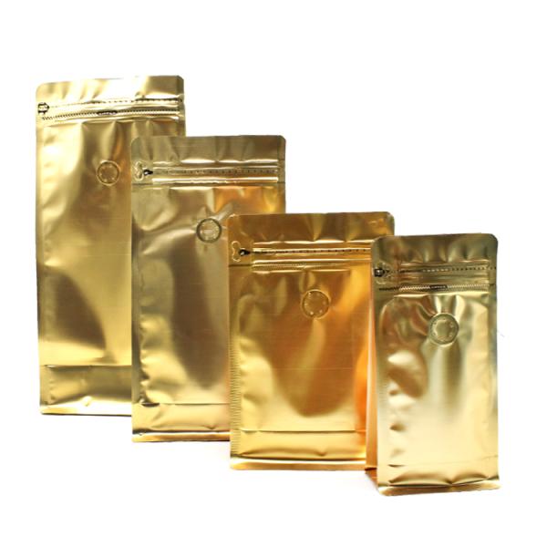 One Way Valve 2 Oz Coffee Packaging Bag