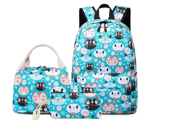Blue Polyester Soekidy Children School Bag