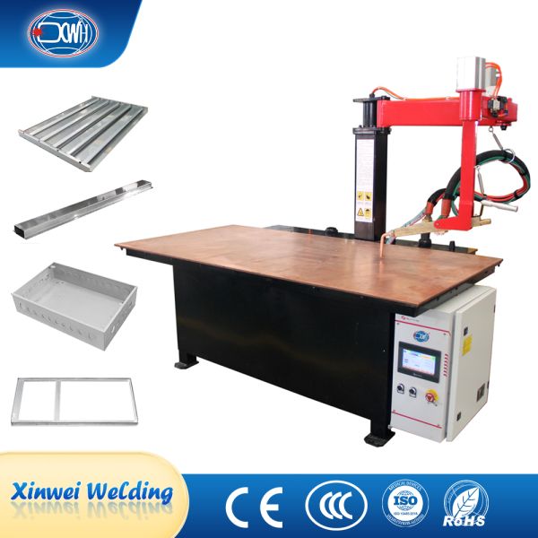 Stainless Steel Metal Sheet Door Panel C Type Crank Arm Table Spot Welding Machine