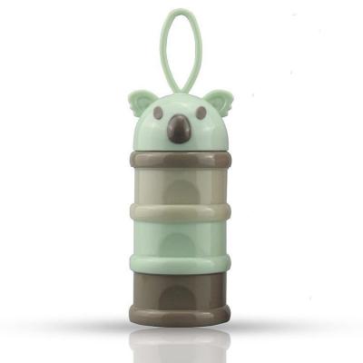 Outdoor Baby Feeding Milk Powder Dispenser Silicone / PP Material Convenient