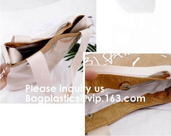 Crossbody Fashion Tyvek Tote Bag, Tyvek Craft Paper Tote Bag, Storage, Travel, Promotion, Makeup Packing