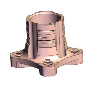 Aerospace CNC Aluminum Parts AL6061 7075 T6 Micro Machining OEM