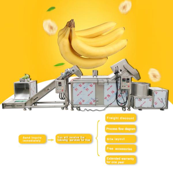 Industrial Snack Machines to Manufacture Banana Plantain Chips Potato Chips Making Machine Half Automatic