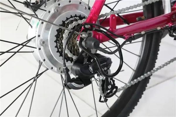 Aluminum Alloy Frame Electric City Bike 36V 10.4Ah Lithium Battery 26 Electric Bicycle