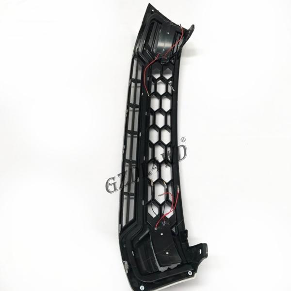 With LED Front Grille Mesh  Pickup Accessories  Front grille For Toyota Revo 2015-2016