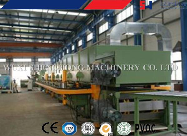 4.5m/min EPS Sandwich Panel Machine , Polystyrene Sandwich Panel Production Machinery