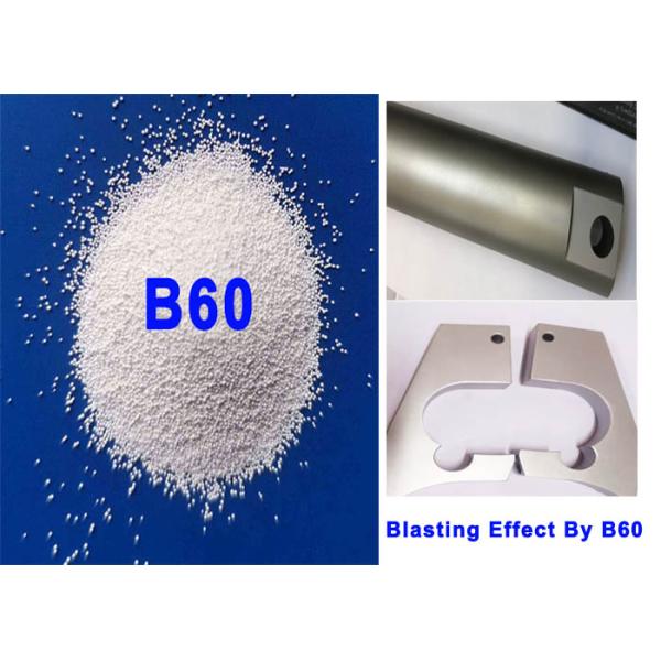 B60 B120 B150 B205 Ceramic Bead Blasting Media Zirconia Sand 3C Metal Plastic Finish