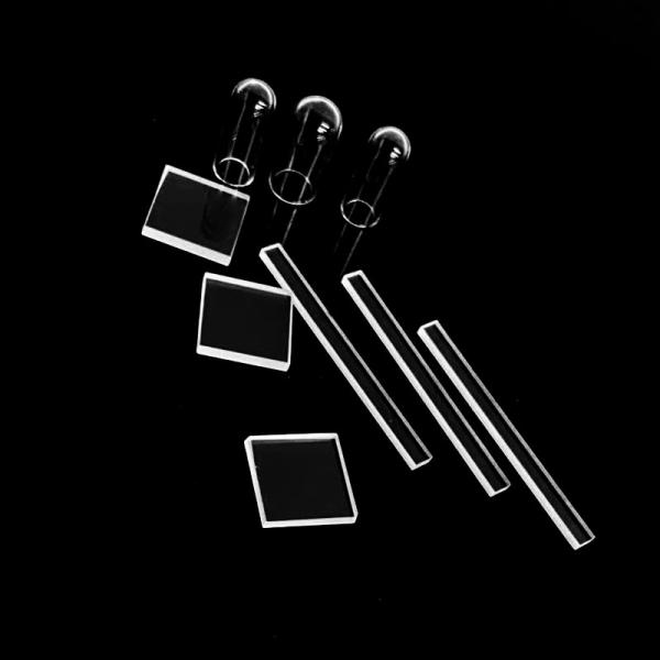 Light Guide Quartz Glass Square Rods Quartz Glass Square Rods Stirring Glass Rods