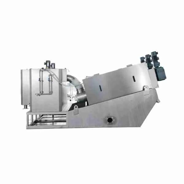 Stainless Steel Sludge Gravity Thickening Dewatering Treatment System IP55 F