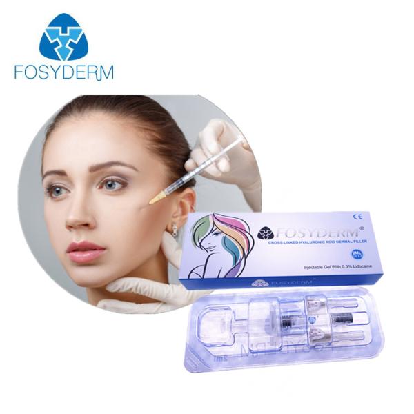 2ml Injectable BDDE Cross Linking Hyaluronic Acid Filler Injection For Lip Volume