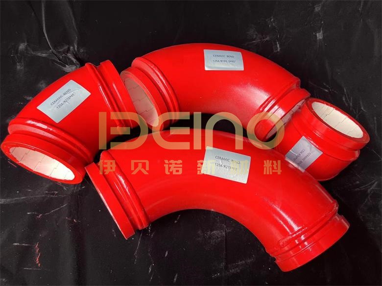 Low Carbon Concrete Pump Pipeline Smooth Flat Customized High Hardness wear resistant ceramic concrete pump pipe