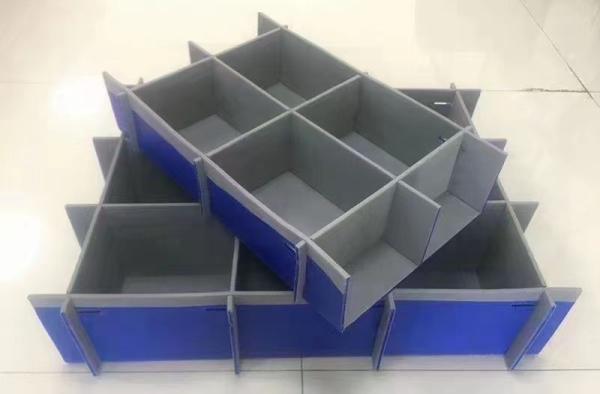 Customized Plastic Dividers Box Fluted PP Sheet Box Multi Purpose