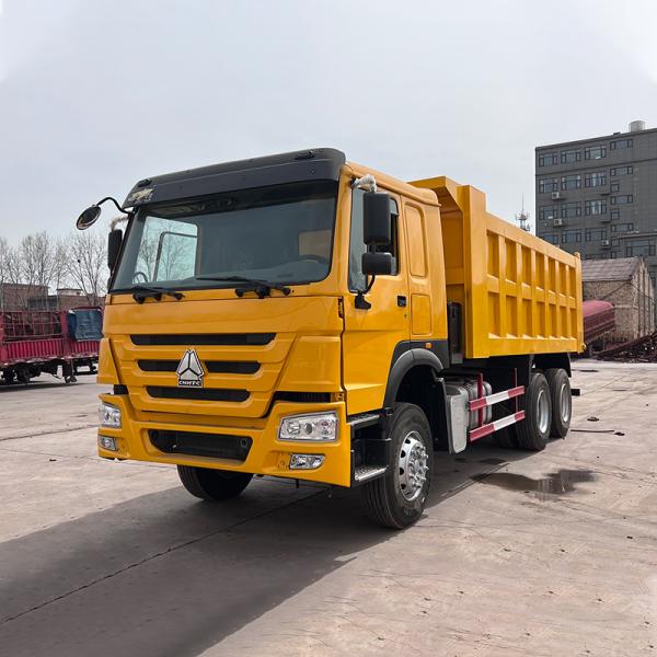 Left Steering 371HP HOWO 6*4 Used Dump Truck for Engineering Transportation Market
