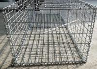Caixa galvanizada resistente à corrosão de Gabion do dever alto para a decoração do jardim