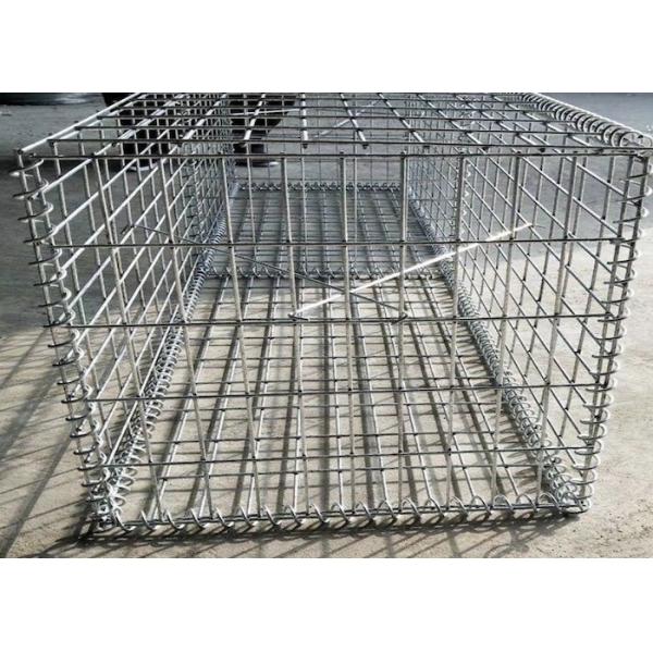 Galvanized Gabion Box 2x1x1m 380-550N/mm2 Tensile Strength
