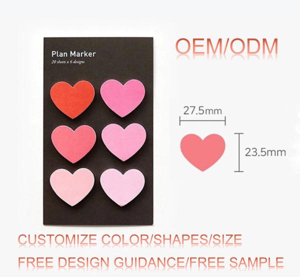 High Quality Customizable Circle Shape 3D Translucent Paper Pad Round Colorful Logo Sticky Notes
