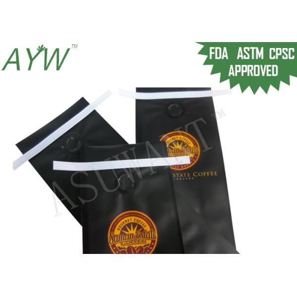 черные сумки земного кофе 500Г, сумка упаковки кофе для зажаренного в духовке эспрессо Малайзии