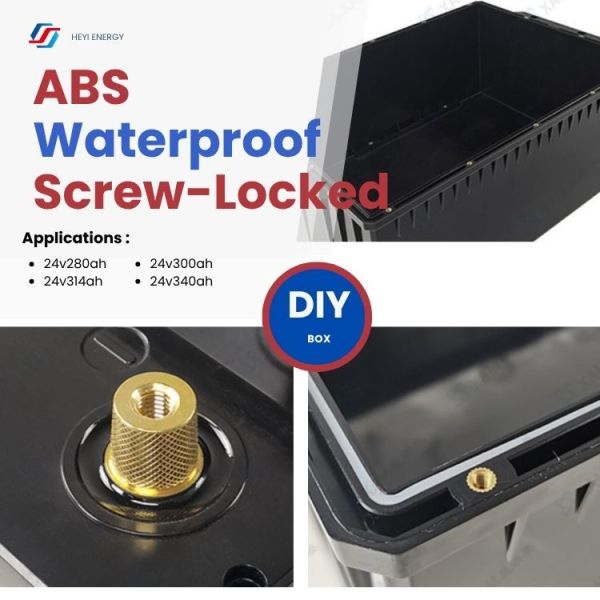 Water Proof Lifepo4 Battery Box 8S 24V 280ah 300ah 314ah 320ah 340ah For Lithium Battery IDY