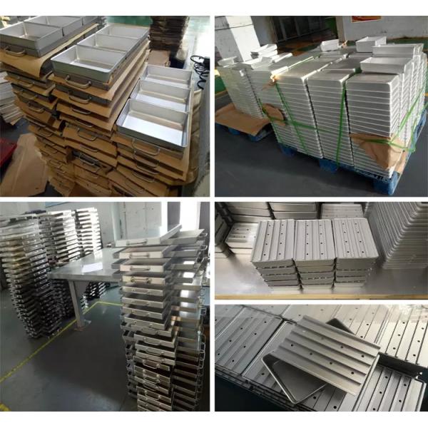 fast freezing 2kg block frozen shrimp freezing box in aluminum material, quick freezing