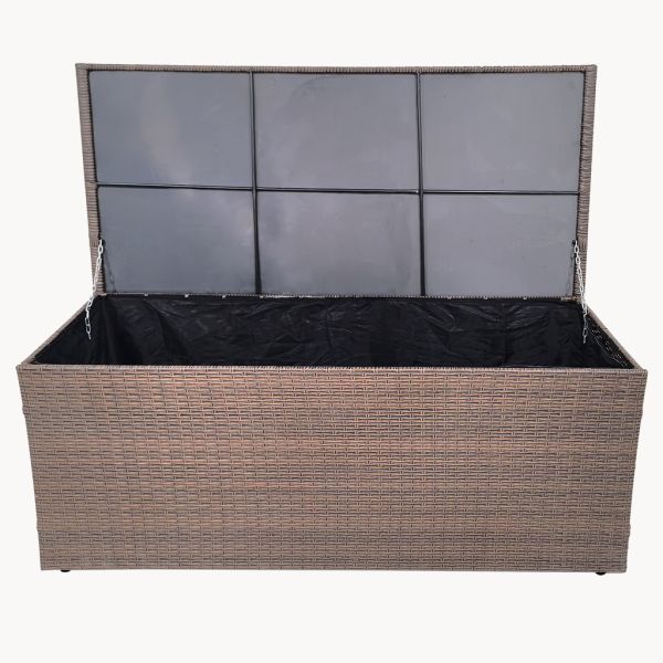 Factory Wholesale Hot Sale Outdoor Garden Big Size Rattan Storage Box