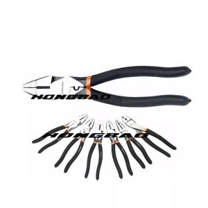 High Leverage Linesman Pliers Crimper 9" 10" 8" Heavy Duty Head