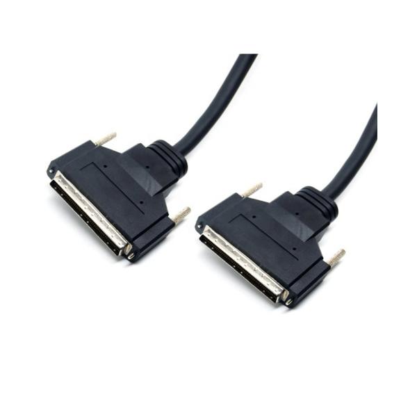 1.0Amp SCSI Male To Male Cable Connector DB Type 20 26 36 50 100 Pin UL