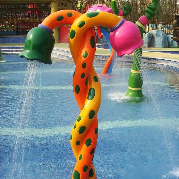 Подгонянная игра воды игры Aqua брызга, оборудование парка воды стеклоткани