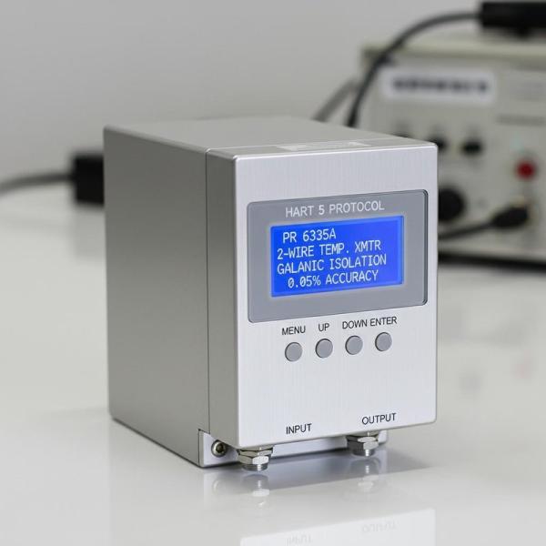 HART 5 Protocol Temperature Transmitter PR 6335A 2 Wire With Galvanic Isolation