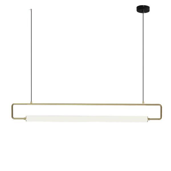 Modern Restaurant Chandelier Minimalist Bar Restaurant Indoor Rectangular  Chandelier(WH-MI-406)