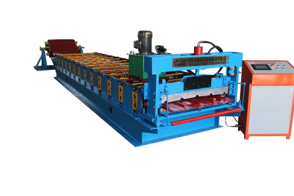 High Frequency IBR Sheet Roll Forming Machine , Steel Metal Roof Tile Making Machine