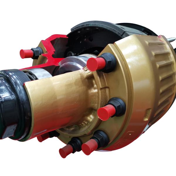 BPW Truck 16T Square Beam Trailer запасная часть Воздушная подвеска Передняя задняя ось для полуприцепа