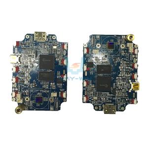 Immersion Gold Multi Layer Pcb Assembly 0.4mm FR4 Material IATF16949 Certificate