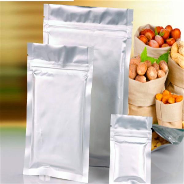 Non Leakage Foil Packaging Bags For Snack Heat Sealable Pouches With Hang Hole