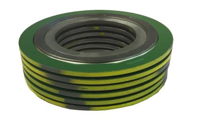 Gaxeta sem fôlego espiral Ring And Outer Ring interno da grafite Filler150# 304 flexíveis