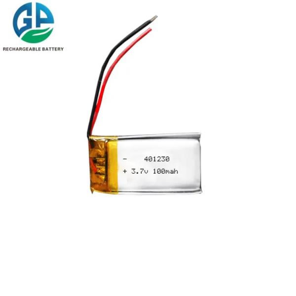 401230 3.7v Slim Lipo Batería 100mah 500 veces la duración del ciclo
