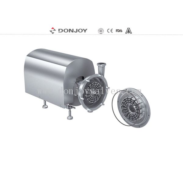 SS316L Pharmaceutical Pump with Single Seal and 1.5 Thread Connection for High Purity Applications