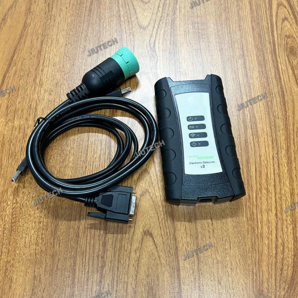 V5.3 Agriculture Construction Electronic Data Link EDL V3 Diagnostic kit Service Advisor EDL V3 scanner tool+CF19 Laptop