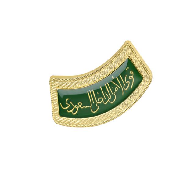 Aluminum Alloy 5cm-8cm Custom Metal Badge Police Station Five Pointed Star