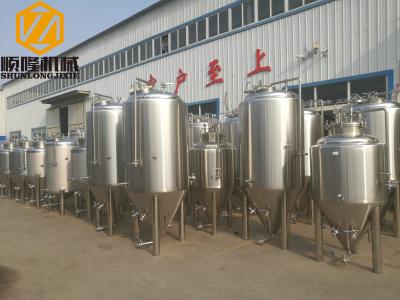 Pressure Conical Fermentation Tank 500L Working Capacity 3mm Interior Shell