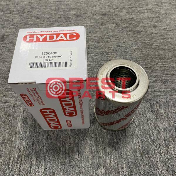 Filtro de óleo hidráulico diesel HYDAC das peças de maquinaria da construção do caminhão 0160D010BN4HC