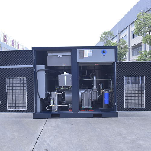 Lubricated 75HP Water-Cooling Screw Compressor for Safe and Silent Refrigeration
