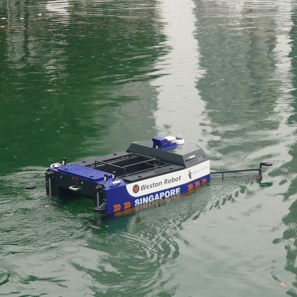 Small Electric Thruster Pond Maintenance Boat Lake Weed Harvester SMURF20
