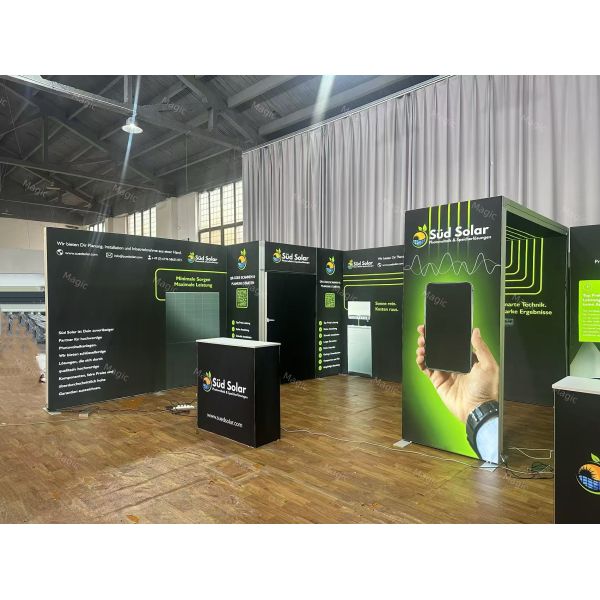 Lightweight 20x20 SEG Light Box Modular Tension Fabric Lightboxes