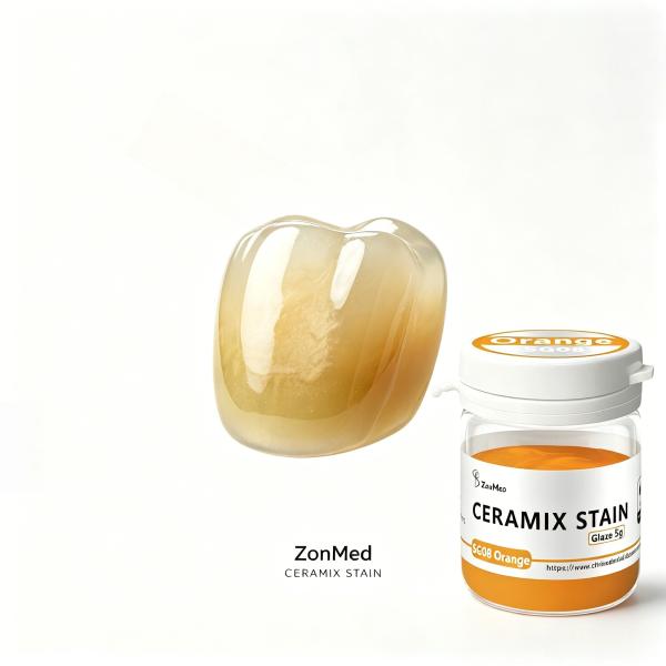 Store In A Cool Place Ceramix Stain Dental Stain and Glaze Featuring Variable Opacity Options for Precise Color Matching