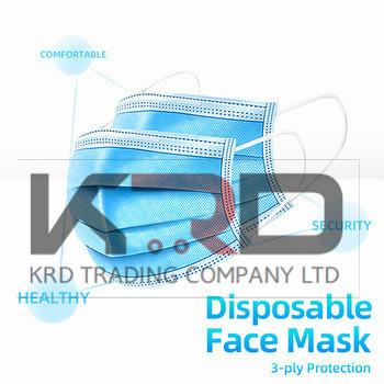 half face respirator mask   In Stock CE FDA Wholesale general supplies dust 3ply disposable N95 face mask kn95 mask