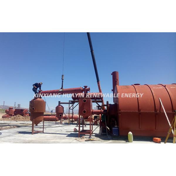 Automatic Diesel Fuel From Plastic Waste Plastic Recycling Plant Huayin