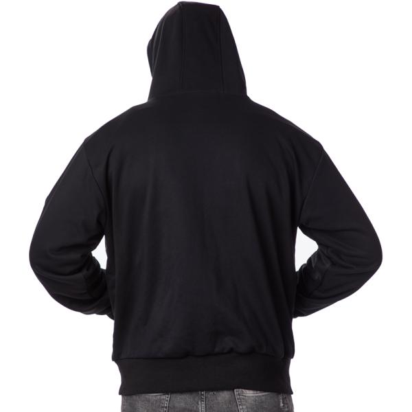 Polyester passionné électrique S-3XL de veste de visibilité élevée noire