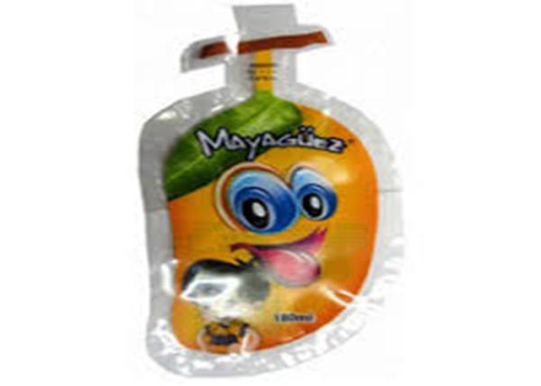 Food Grade Plastic Shaped Pouch 3 Side Heat Seal High Barrier Capacity
