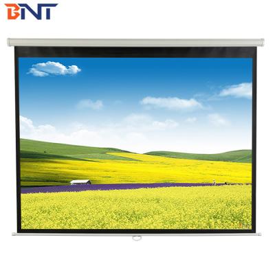 Ceiling / Wall Mounted Motorized Projector Screen 136 Inch With Remote Control