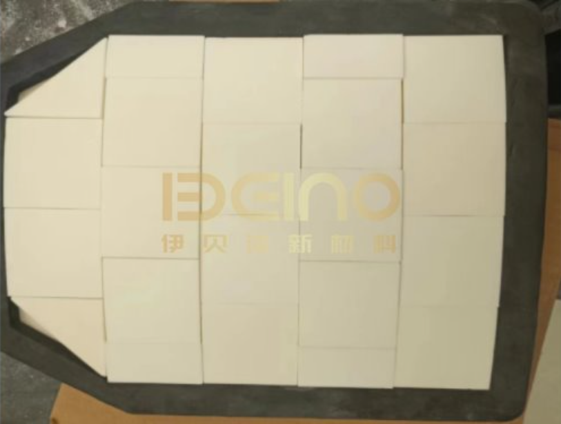Anti Ballistic Alumina Ceramics Armor With Bulletproof Layer